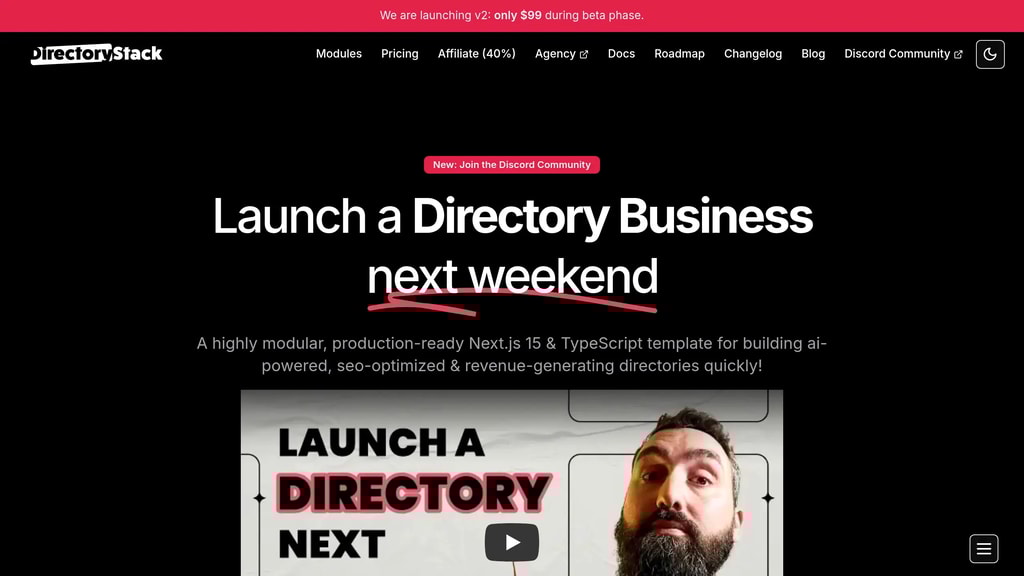 DirectoryStack screenshot