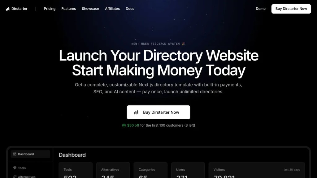 Dirstarter - The Complete Directory Solution