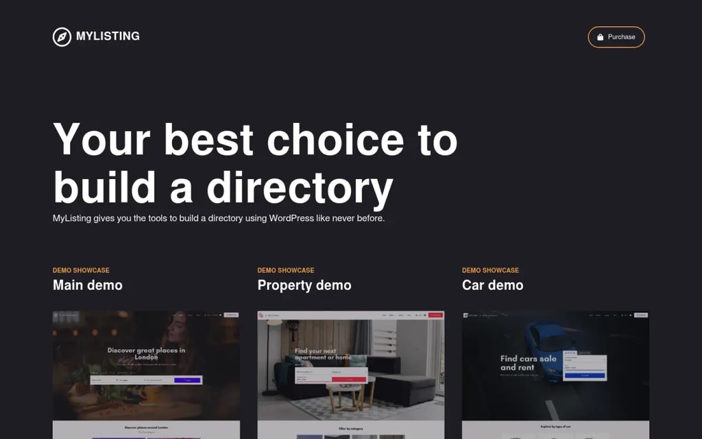 MyListing WordPress directory theme