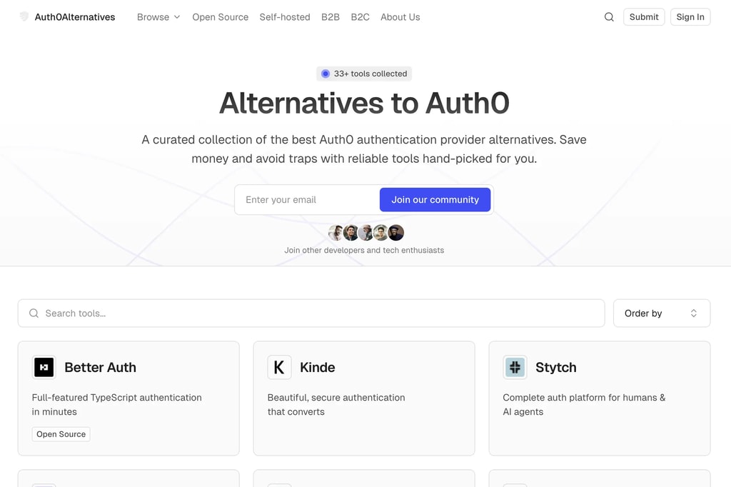 Auth0Alternatives