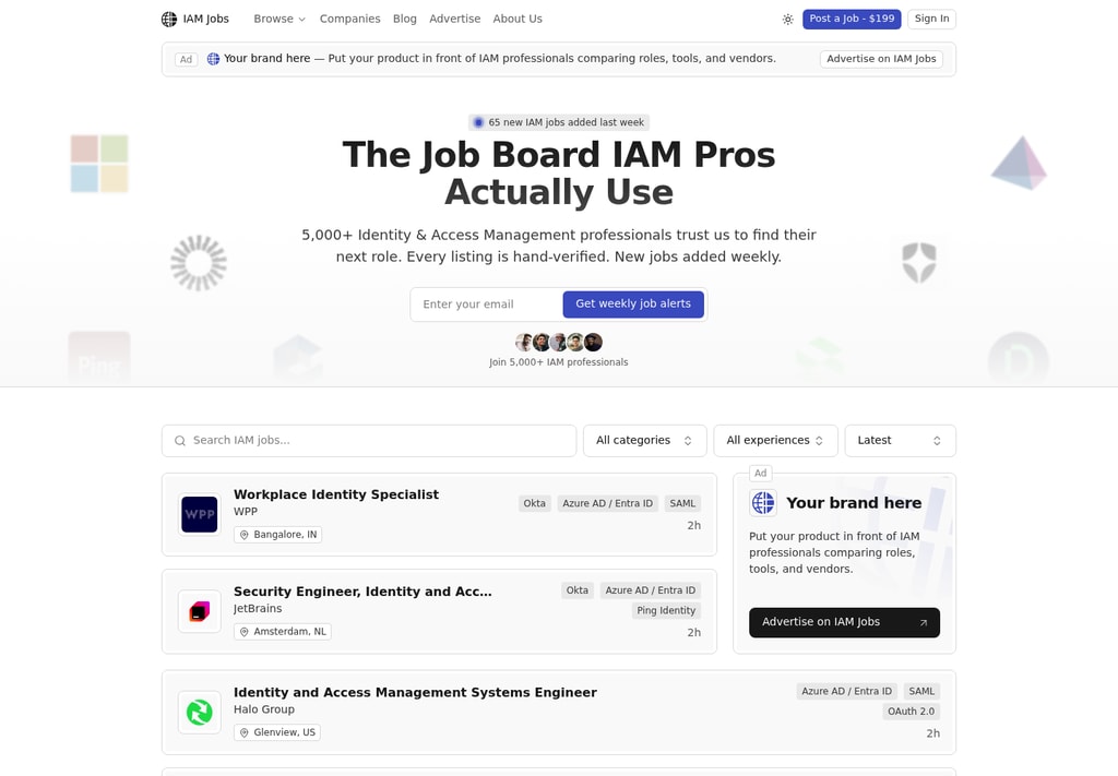 IAM Jobs