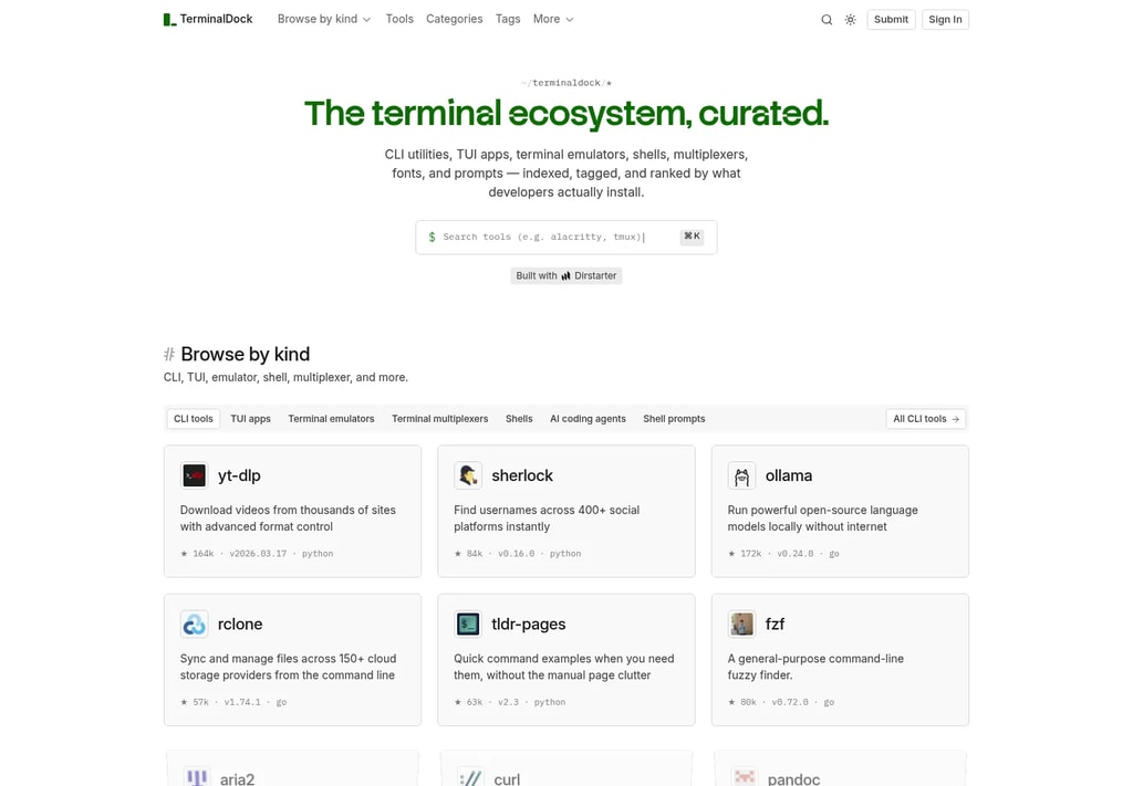 TerminalDock