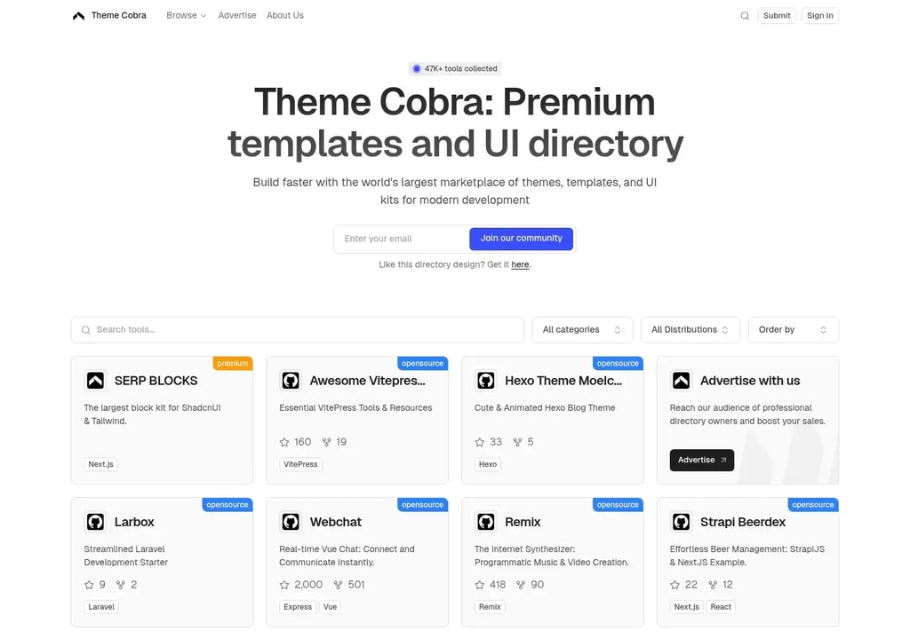 Theme Cobra