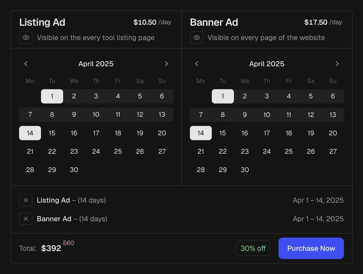 Advertising System